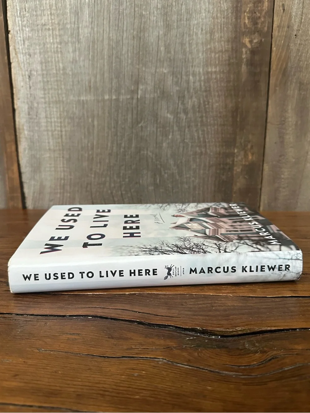We Used To Live Here by Marcus Kliewer Mystery Thriller Horror Hardcover Book
